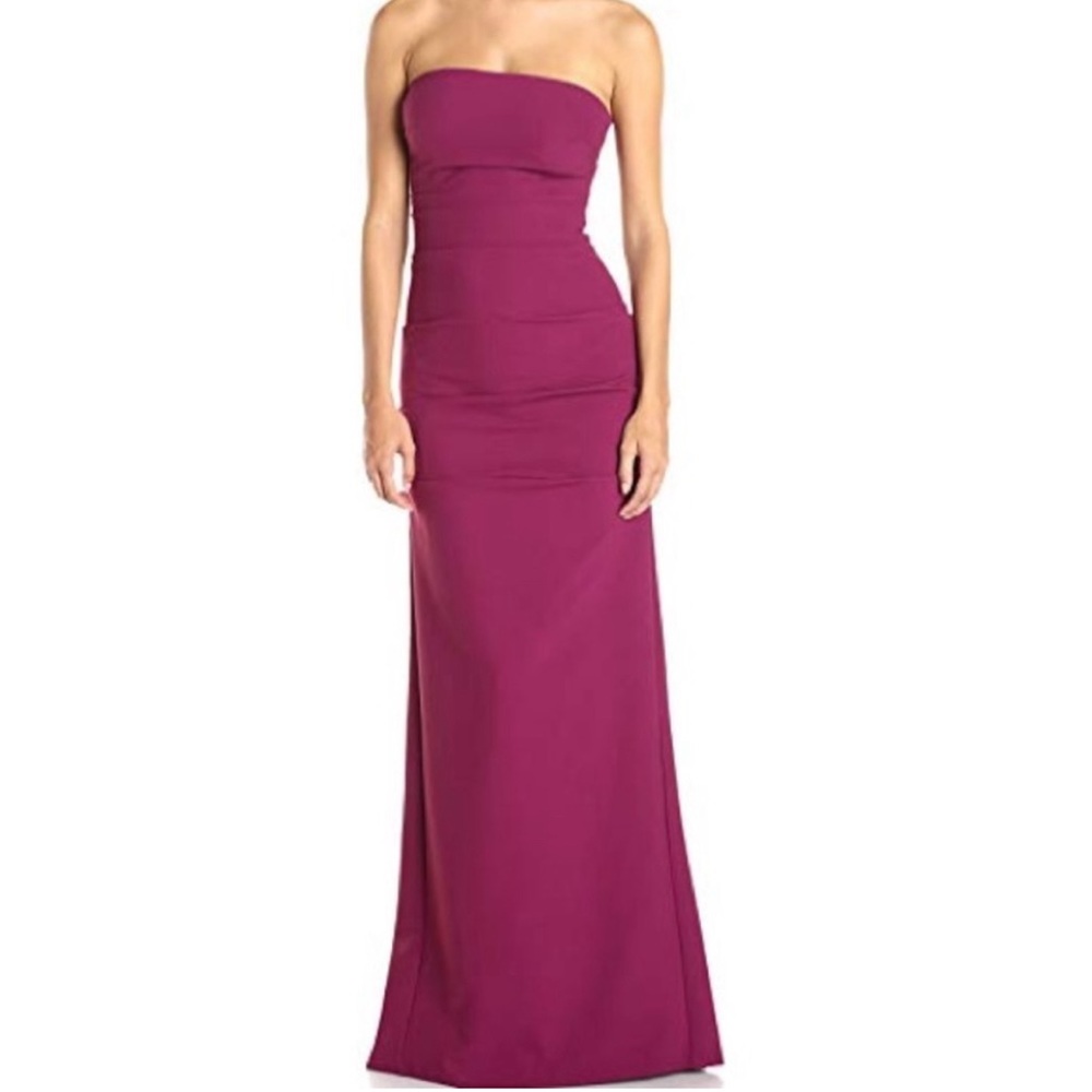 Nicole Miller Felicity Strapless Gown